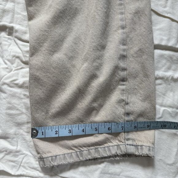 BDG Urban Outfitters Acid Wash Logan Buckle Barrel Baggy Jeans Womens W30 - Picture 10 of 13